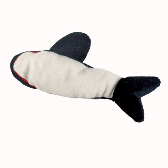 Imperial Toy Corporation Orca Killer Whale Bean Bag Plush Animal Toy - Picture 3 of 6